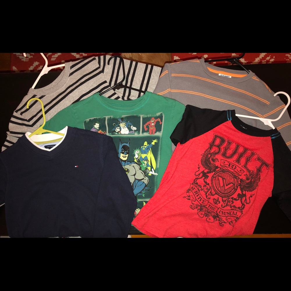 Boys Size 6/7 Bundle of Long Sleeve Shirts